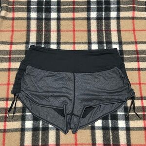 Lululemon Black and Gray Athletic Shorts